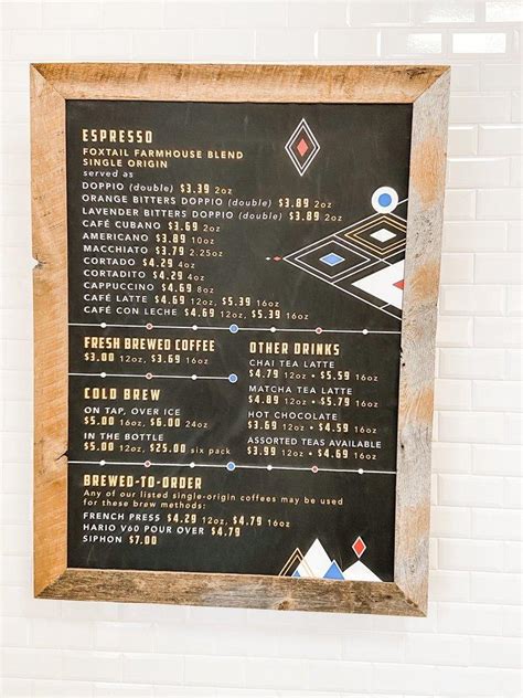 foxtail coffee breakfast menu|Foxtail Coffee Co. 